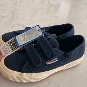 Kids Superga NWT Velcro tennis shoes